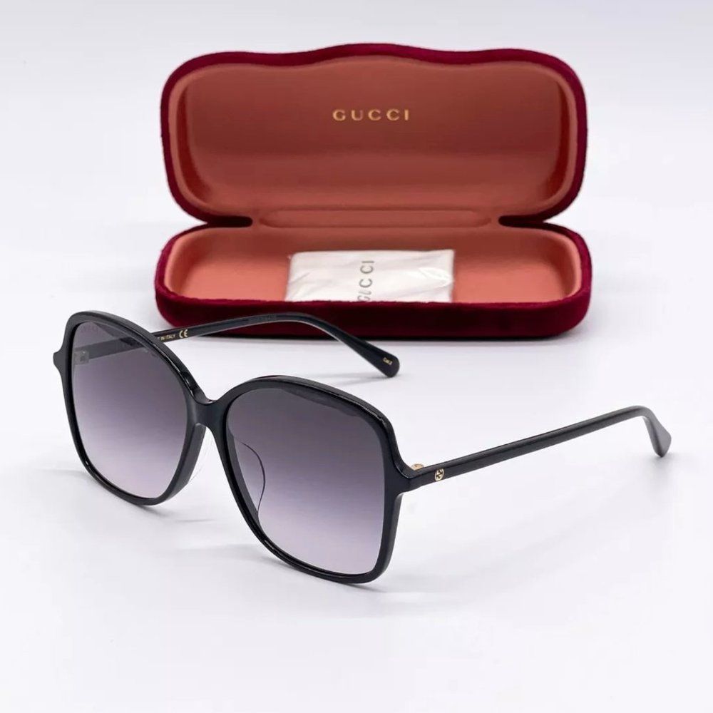 Sale! New Gucci Women's 60mm Black Sunglasses!